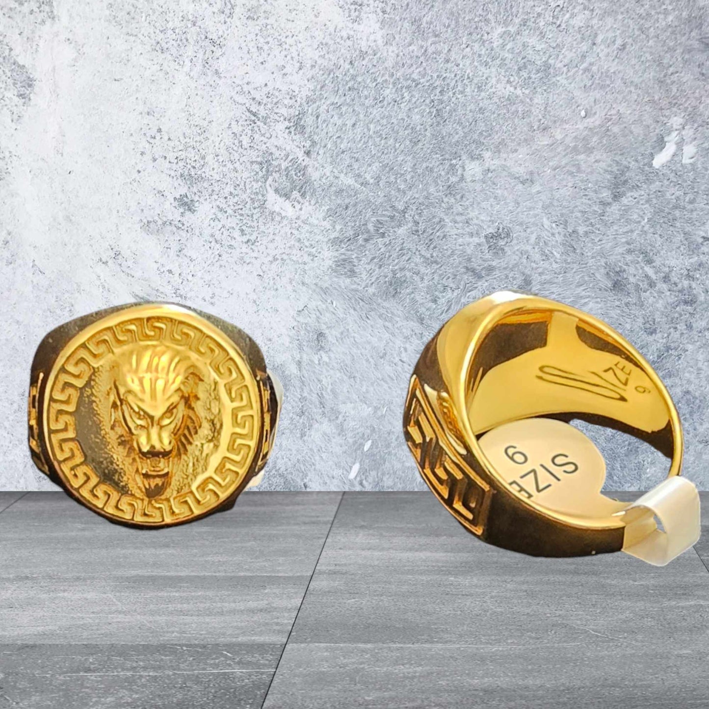bague lion
