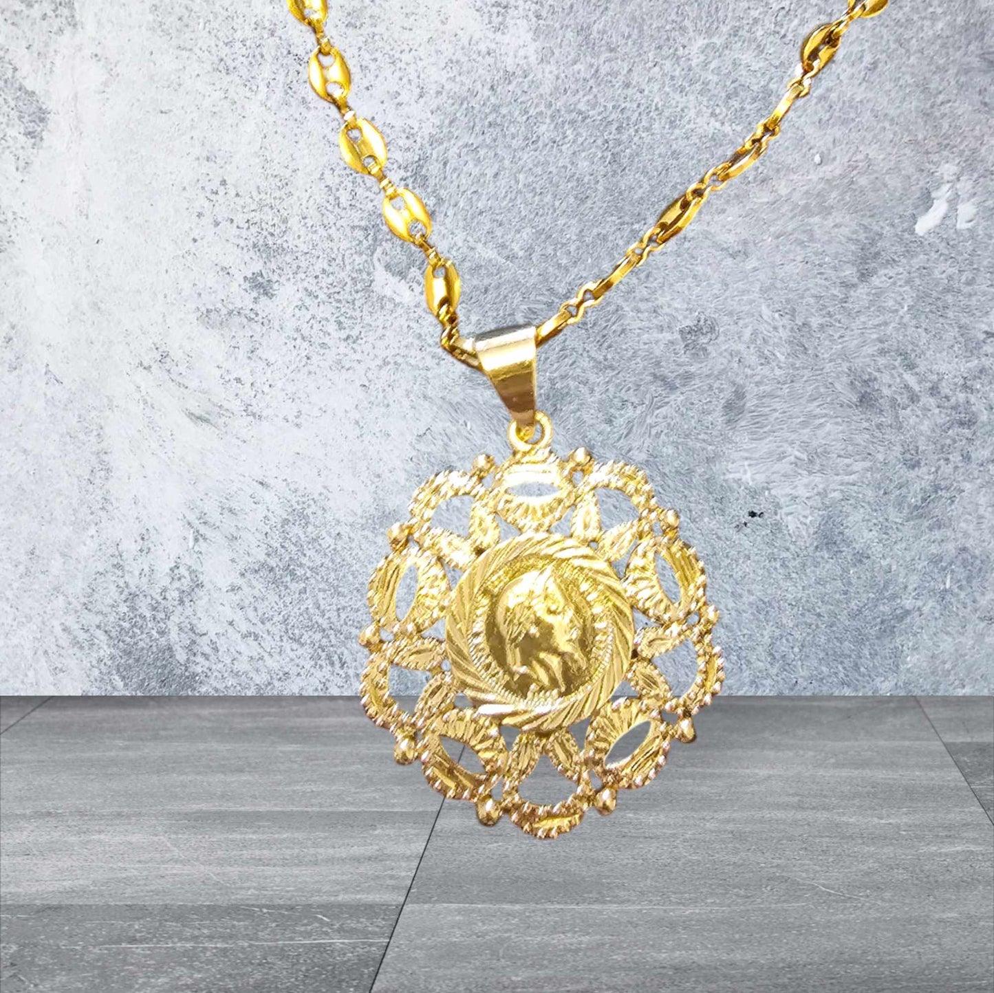 collier pièces napoléon grand model