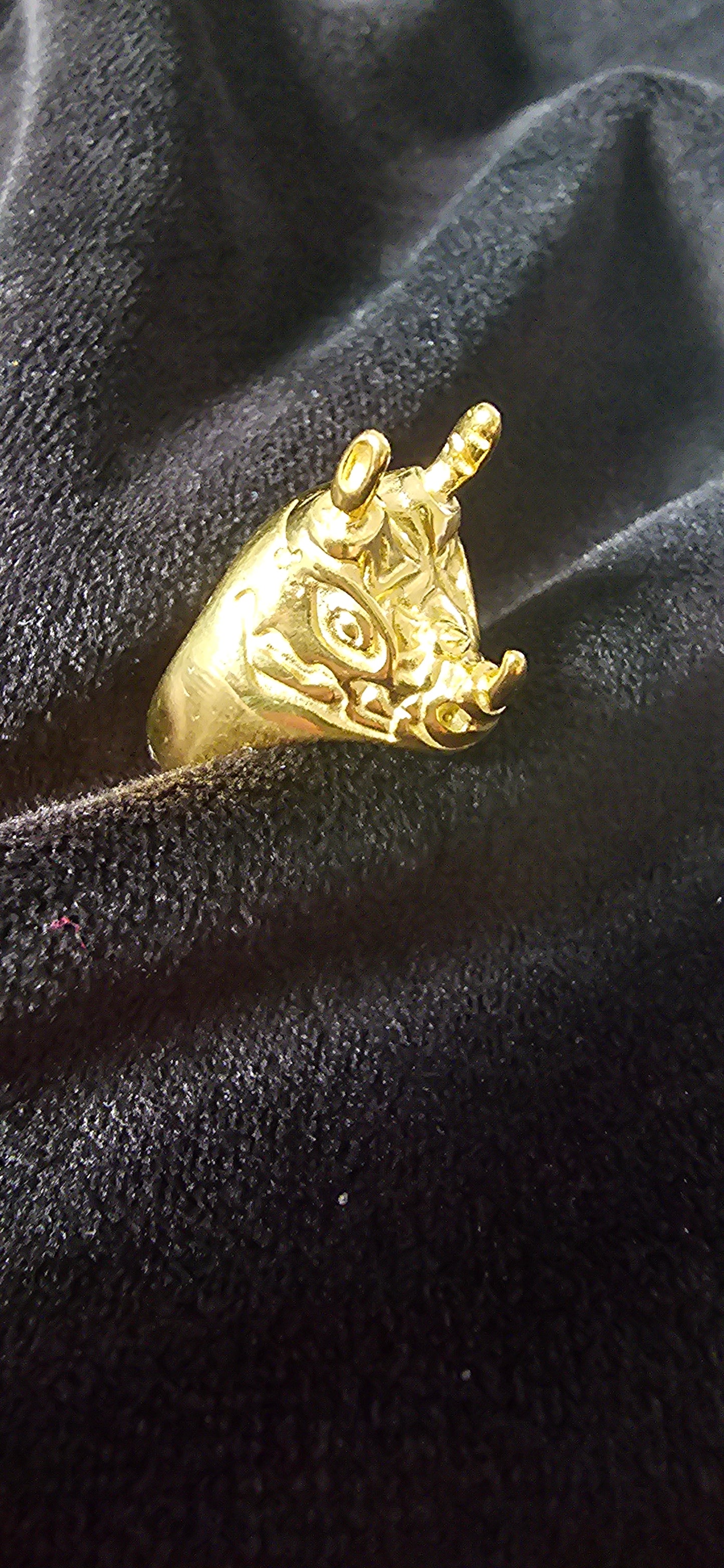 bague rhinocéros