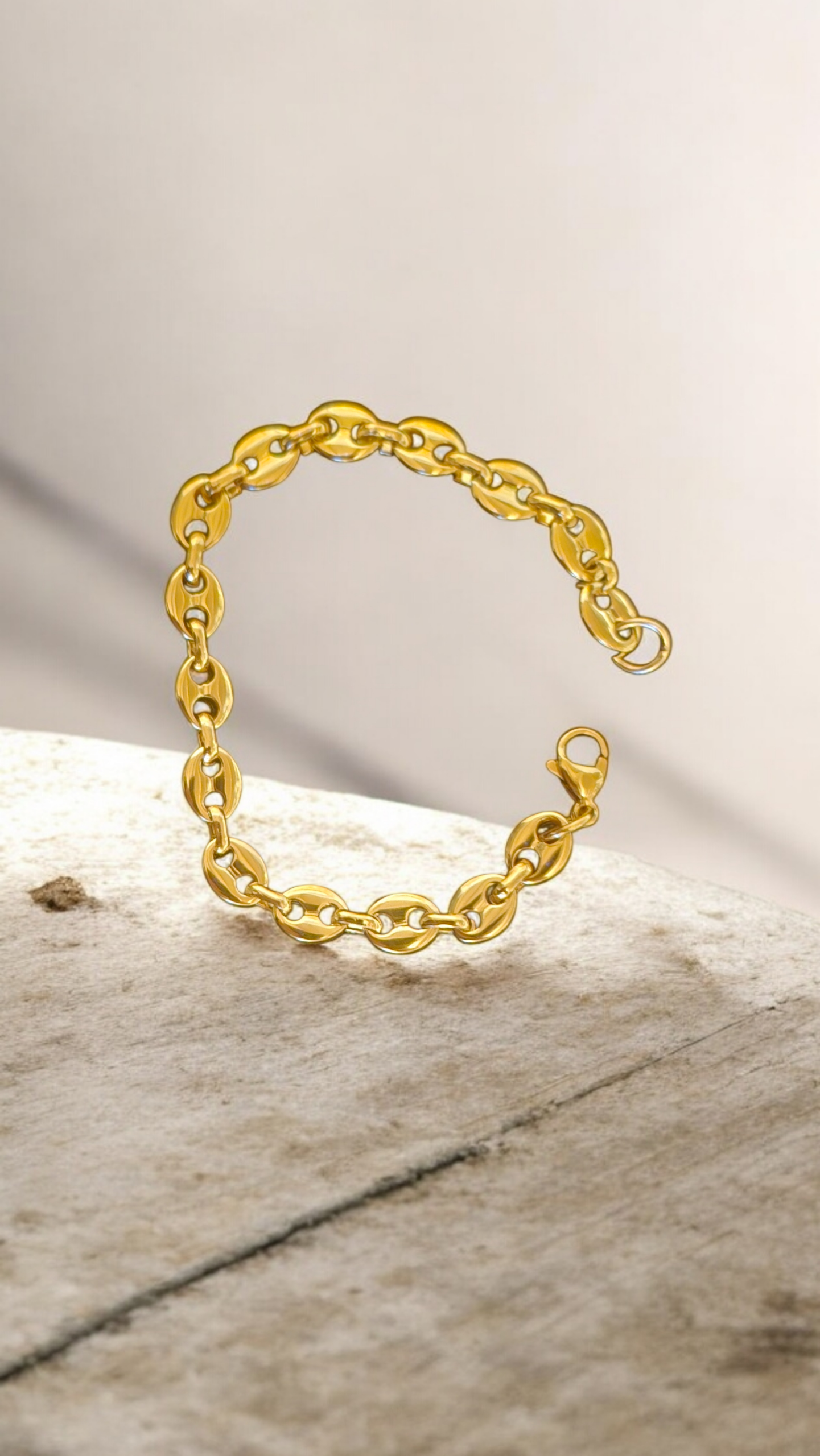 bracelet grain café 10mm