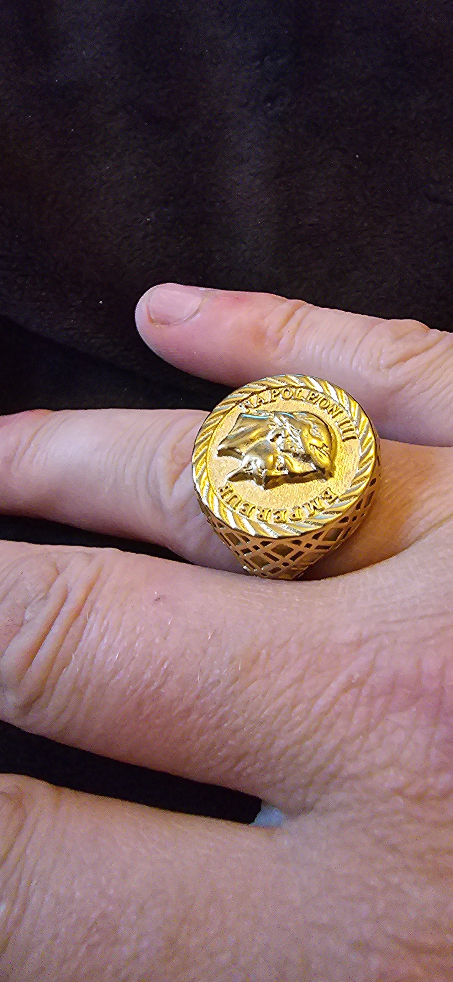 Bague napoléon 3