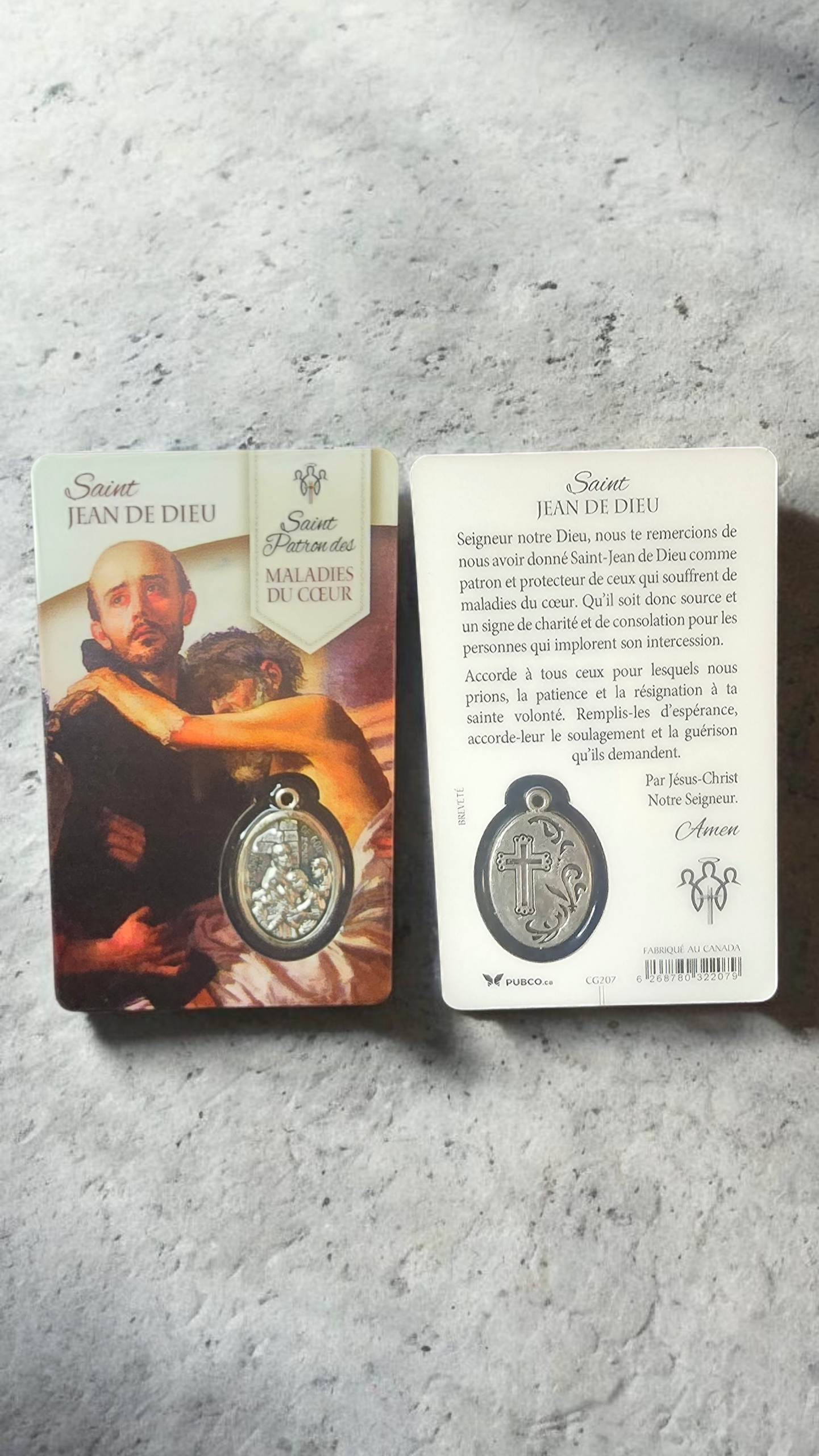 Médaille jean de dieu