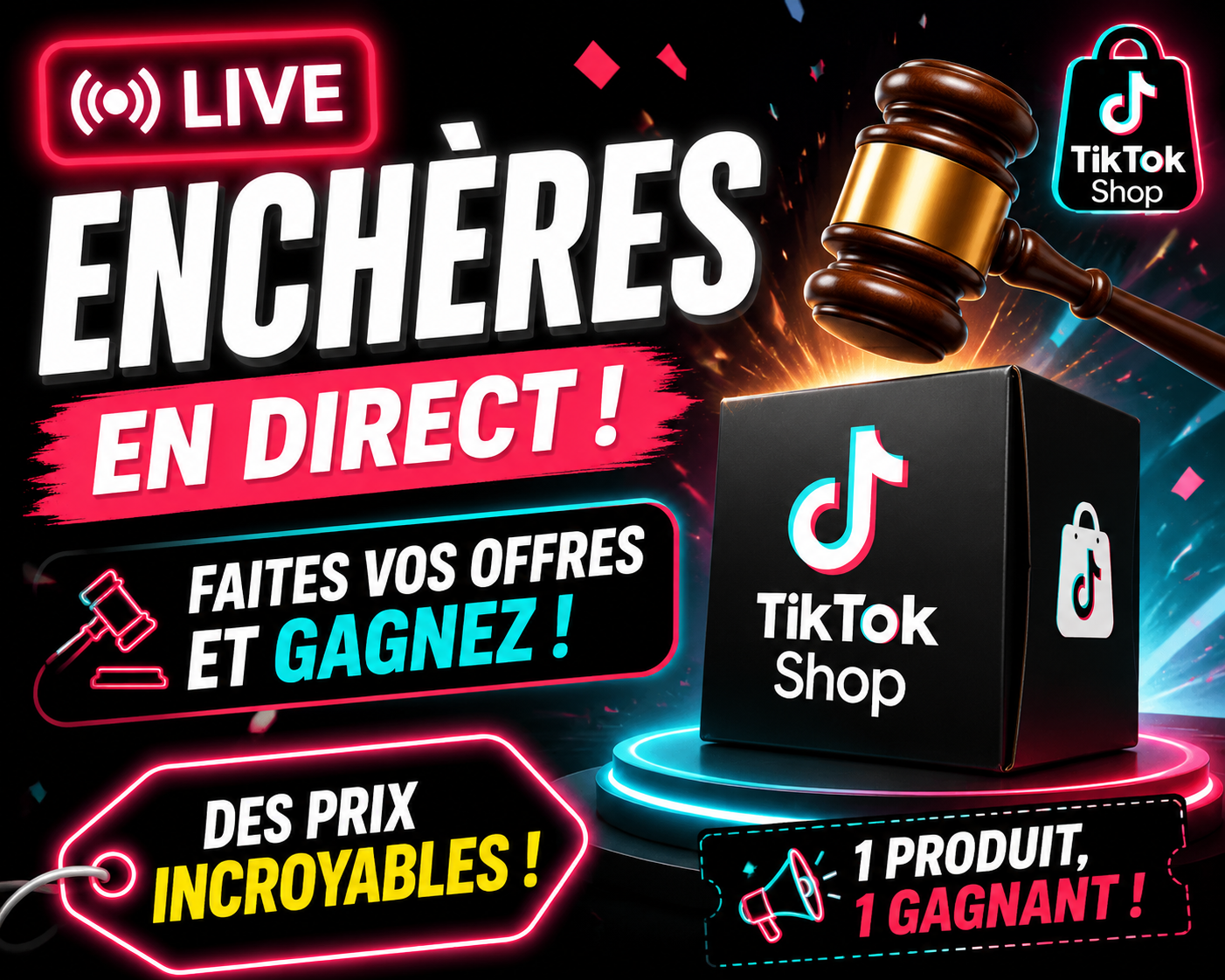 Live enchères