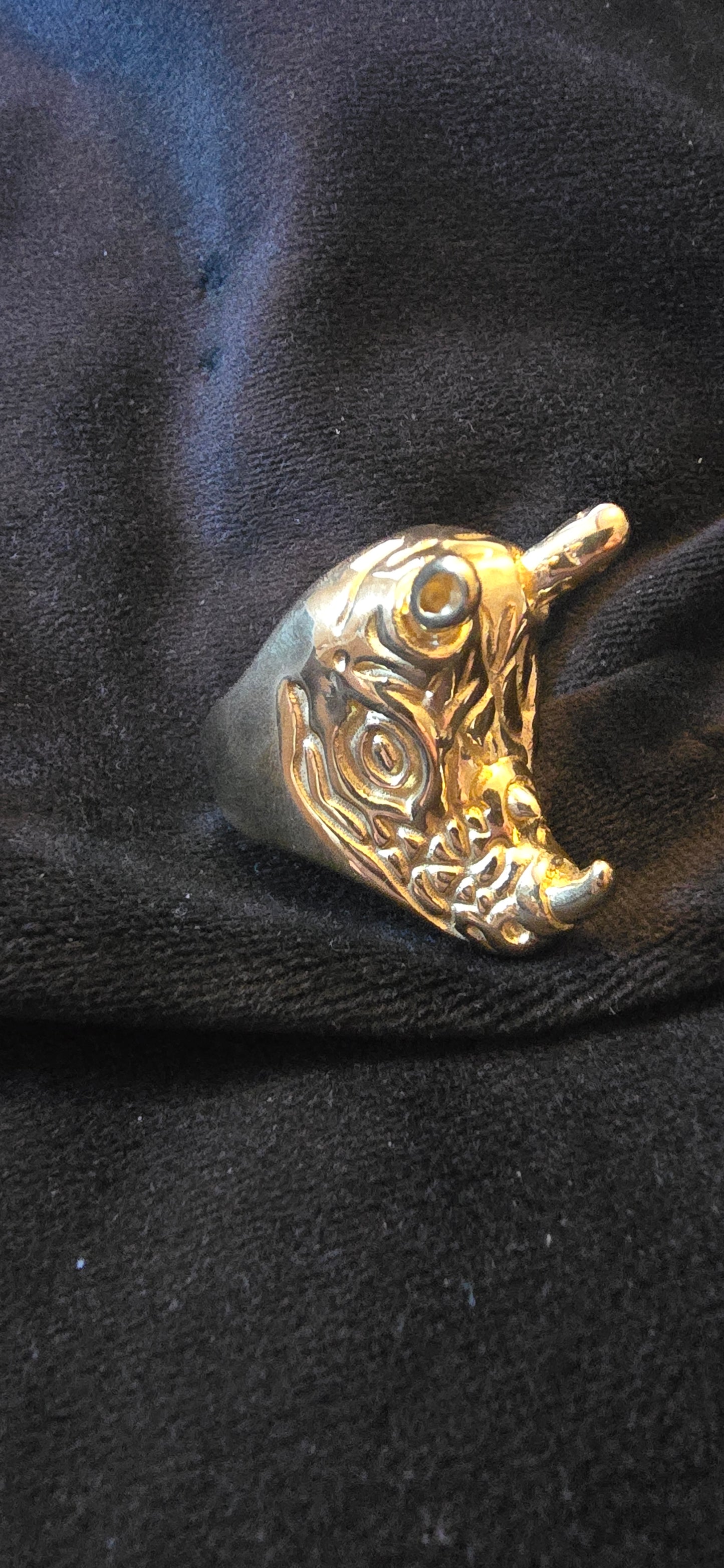Bague rhinocéros