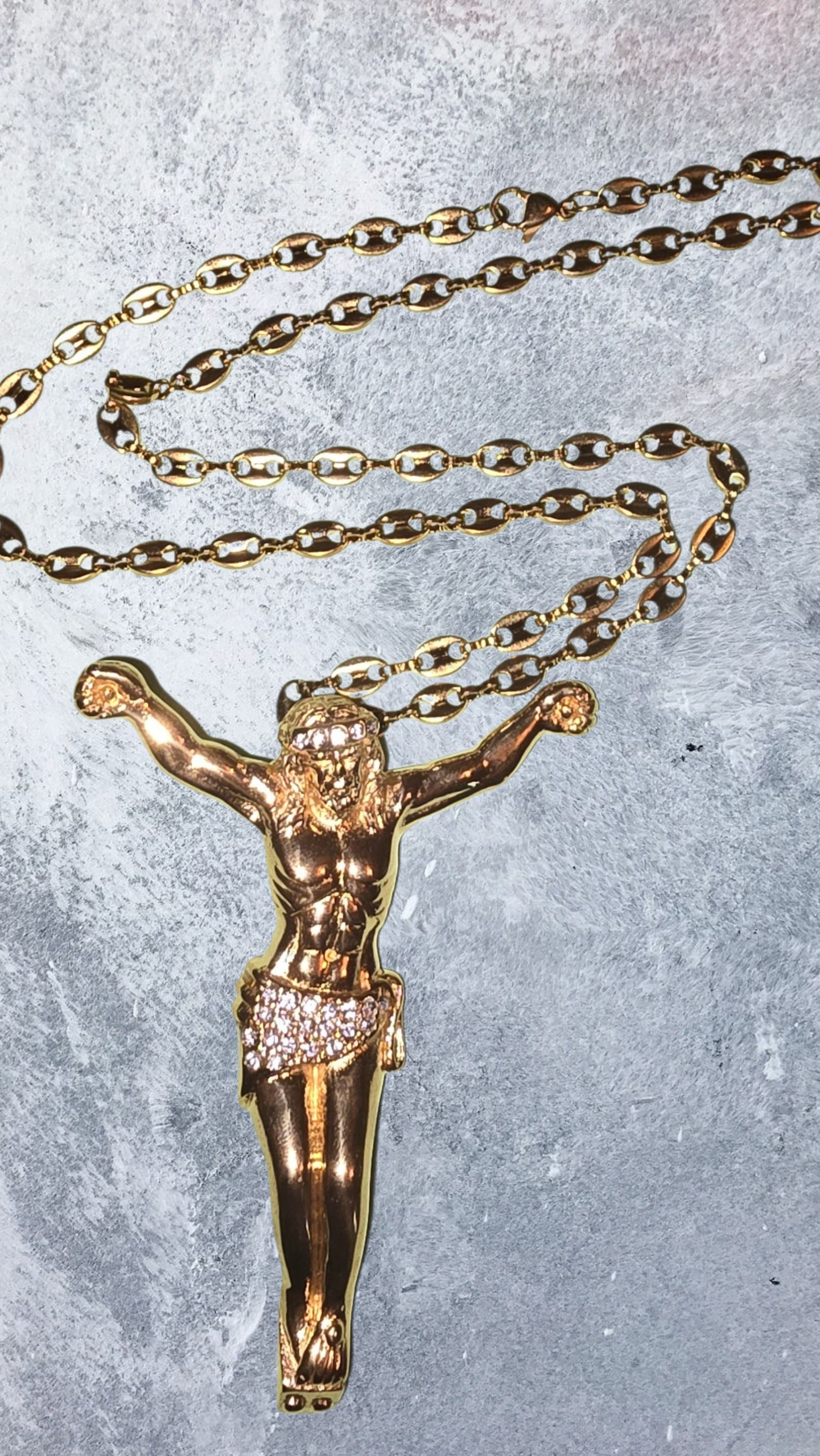 Pendentif christ XXL