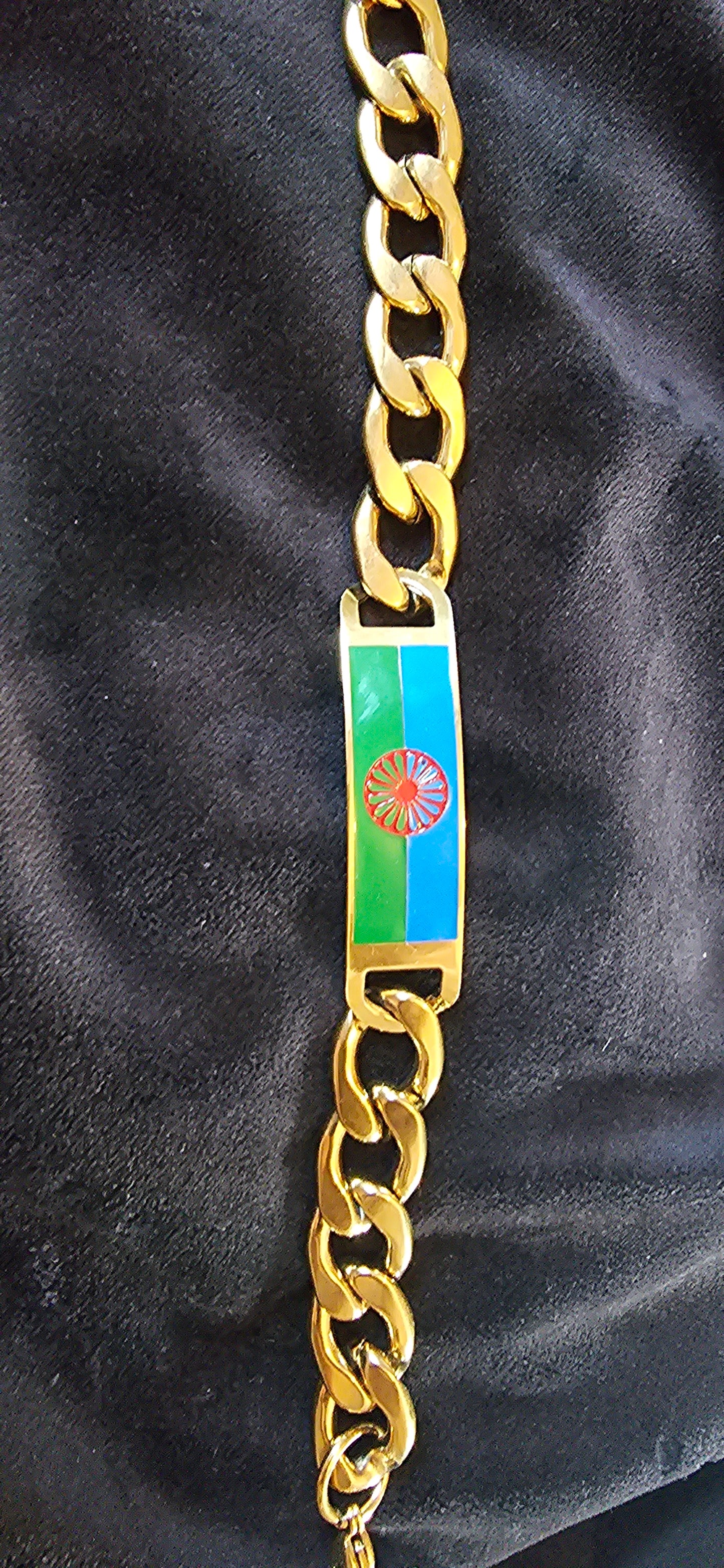 Bracelet avec drapeau voyageur