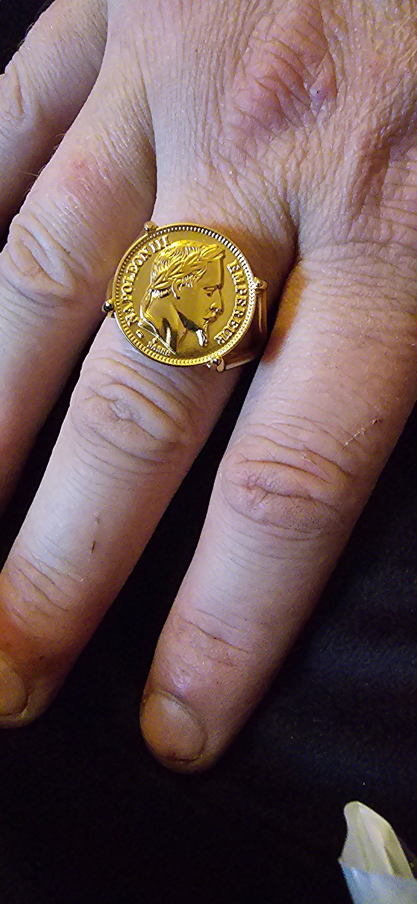 Bague napoléon 3