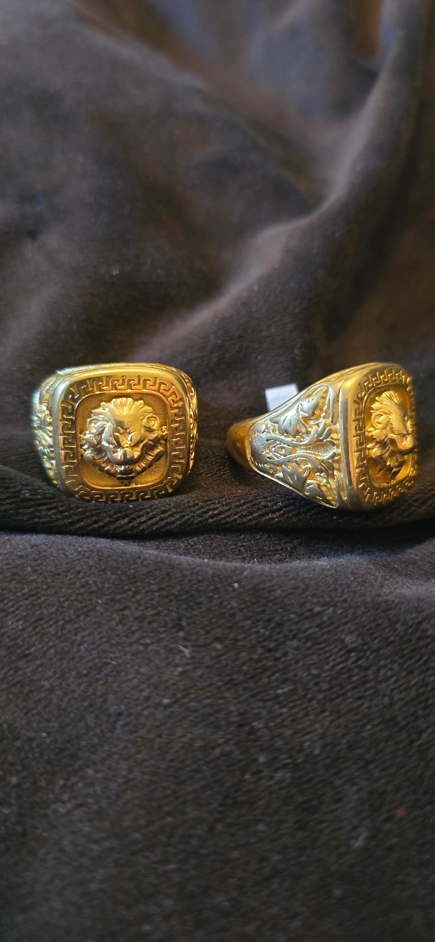 Bague lion