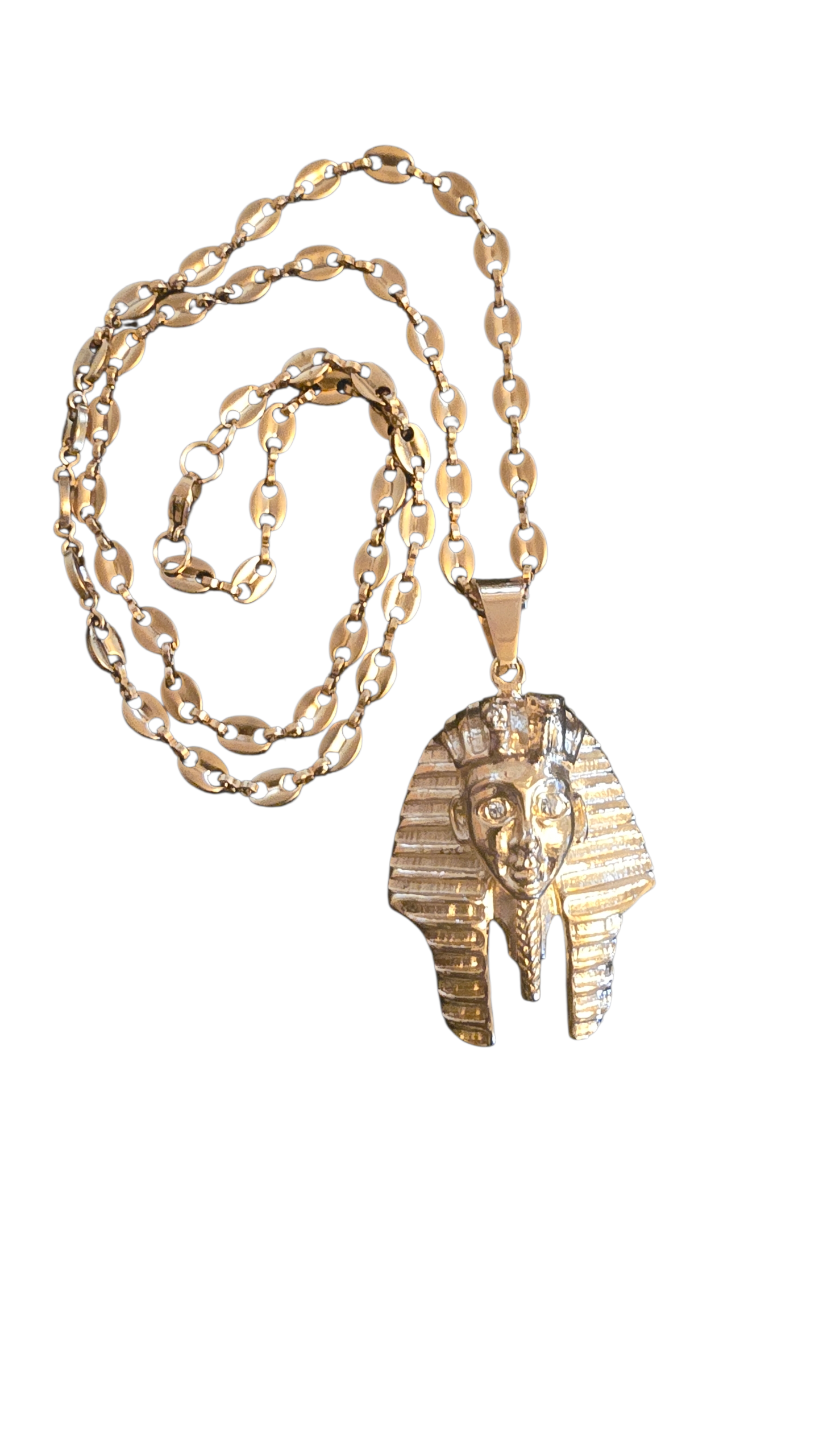 ensemble collier et pendentif pharaons