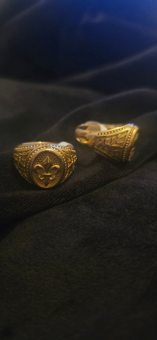 Bague fleur de lys