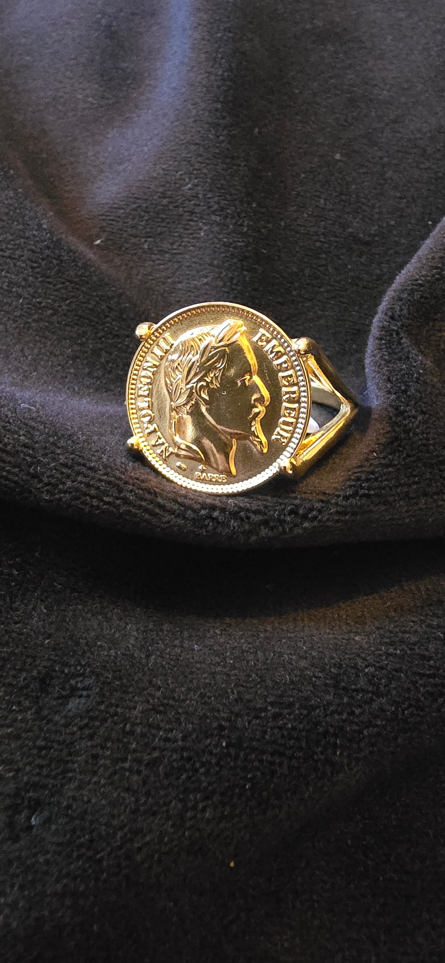 Bague napoléon 3