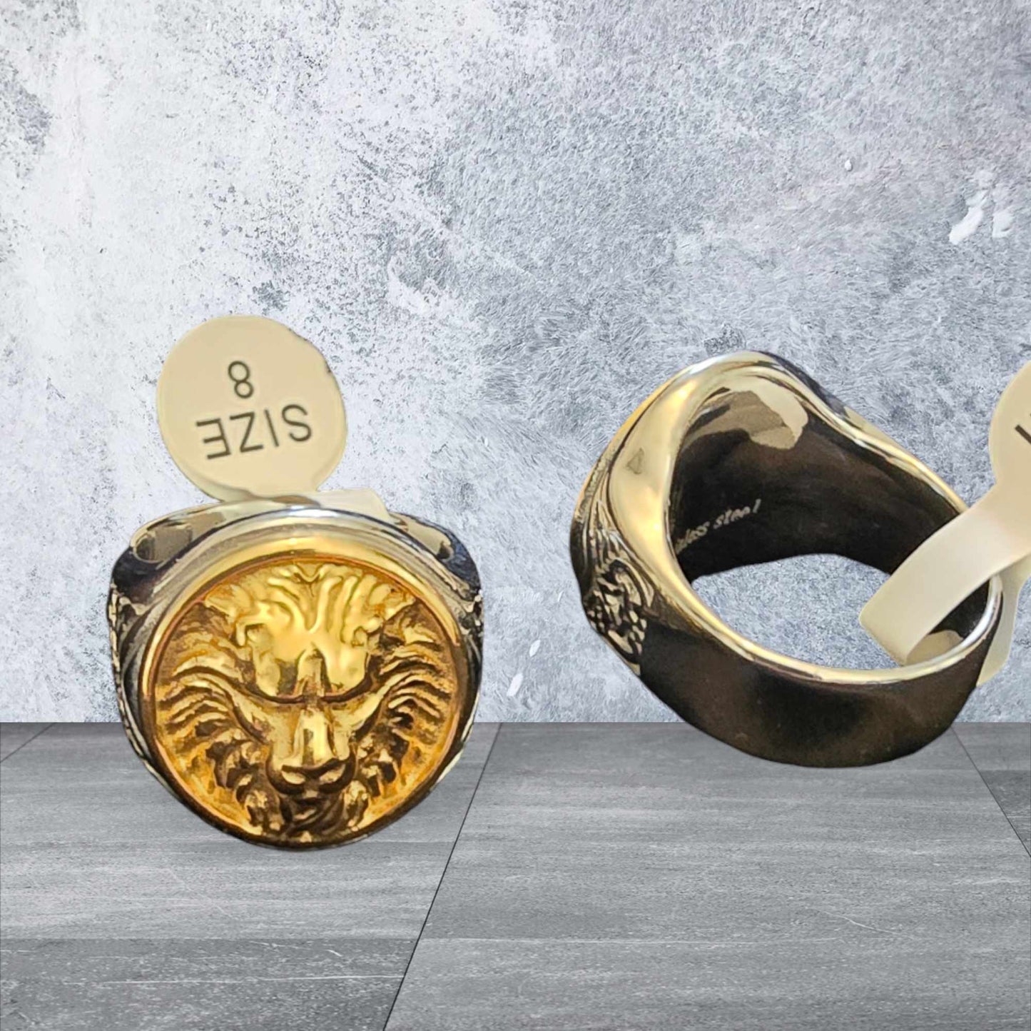 bague lion