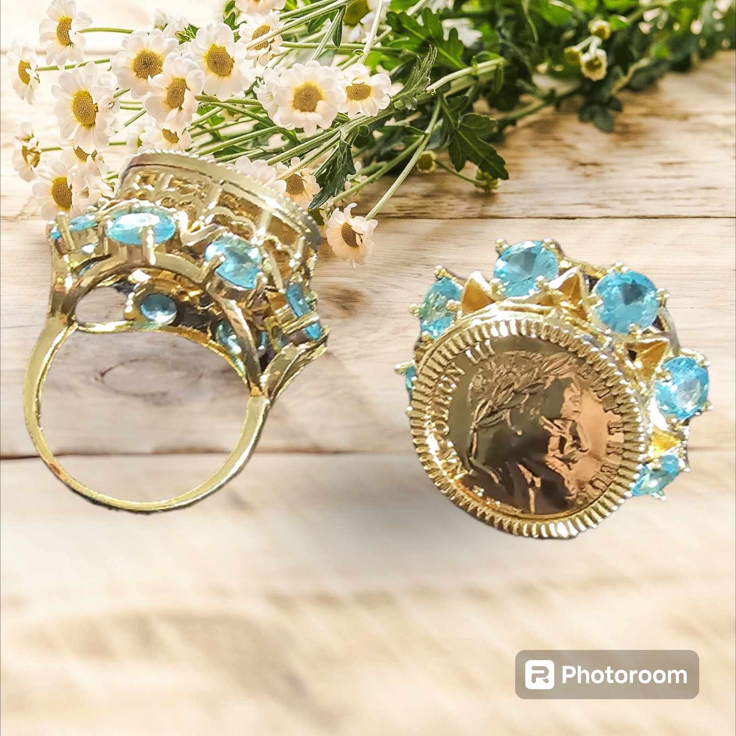 bague pièce napoléon