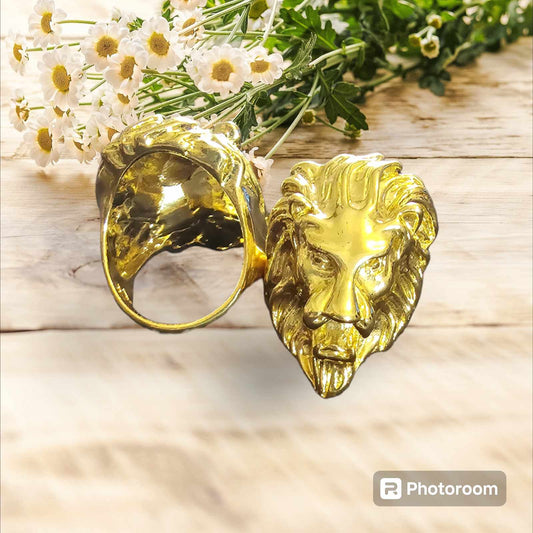 bague lion