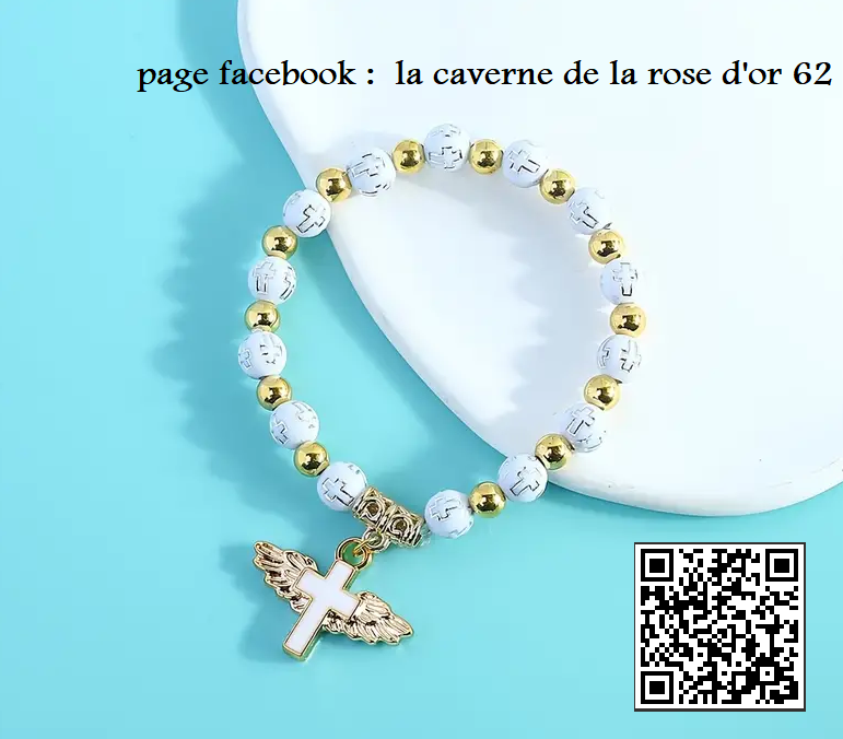 bracelet croix chrétien