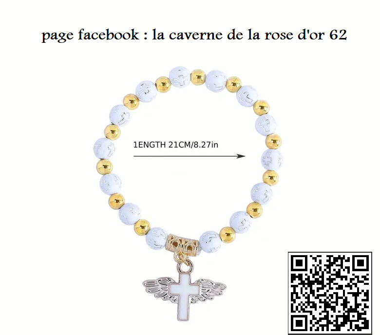 bracelet croix chrétien