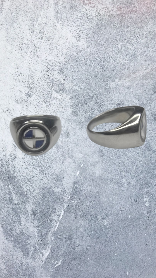 Bague BMW argenté