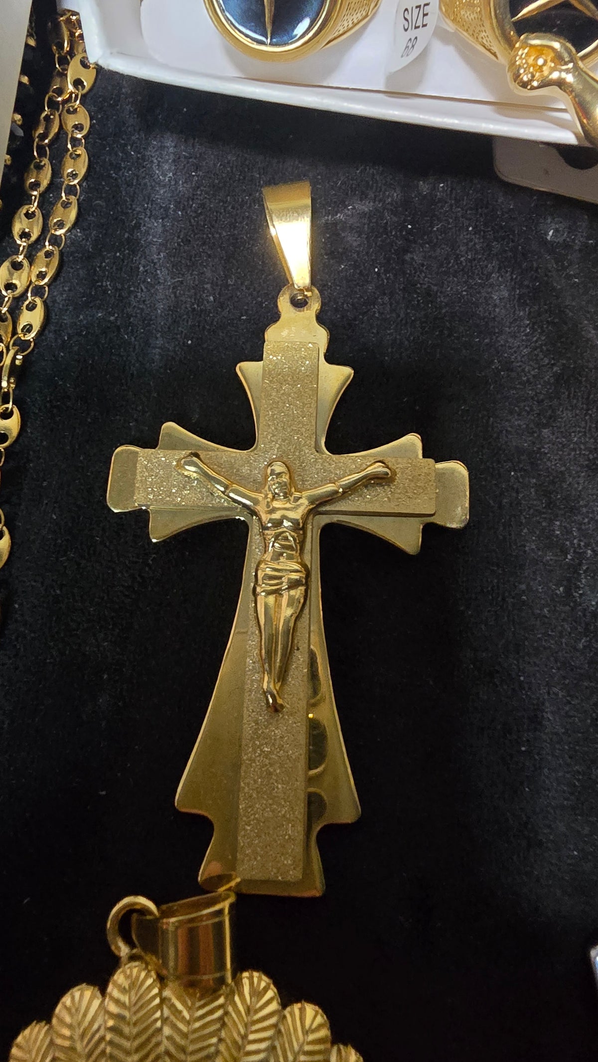 Collier Croix d'oré