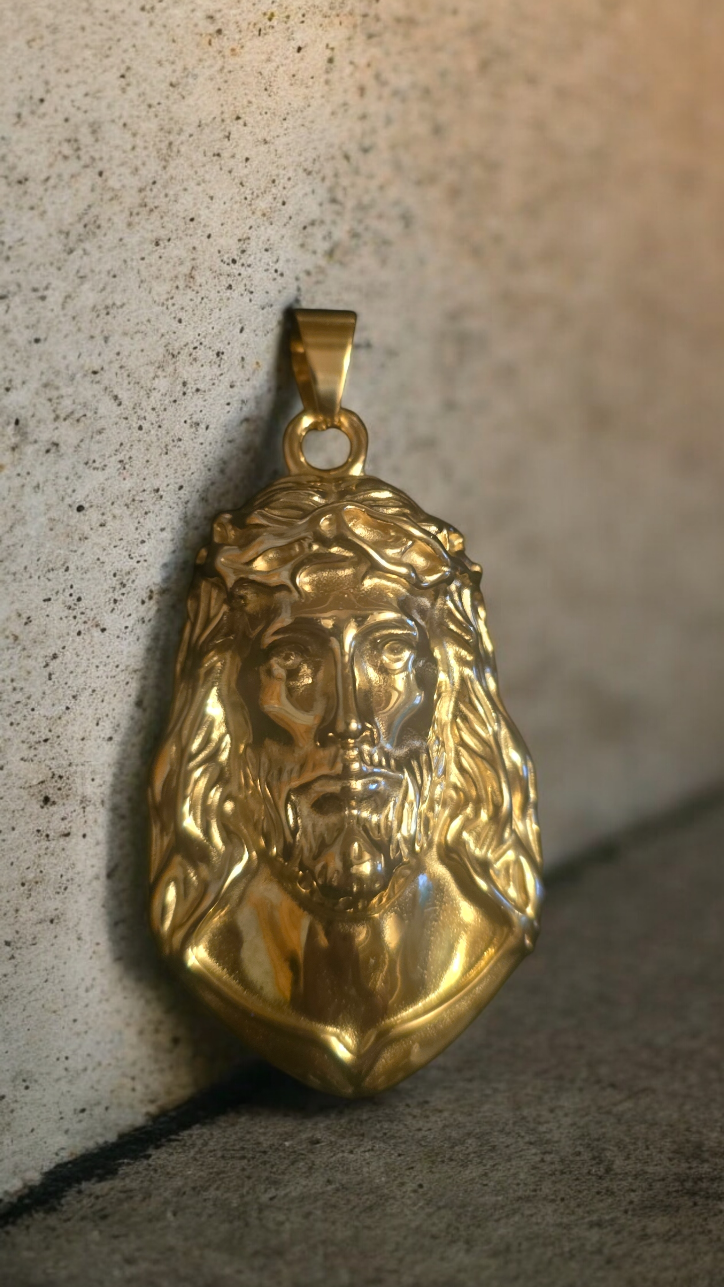 Tête  de christ XXL