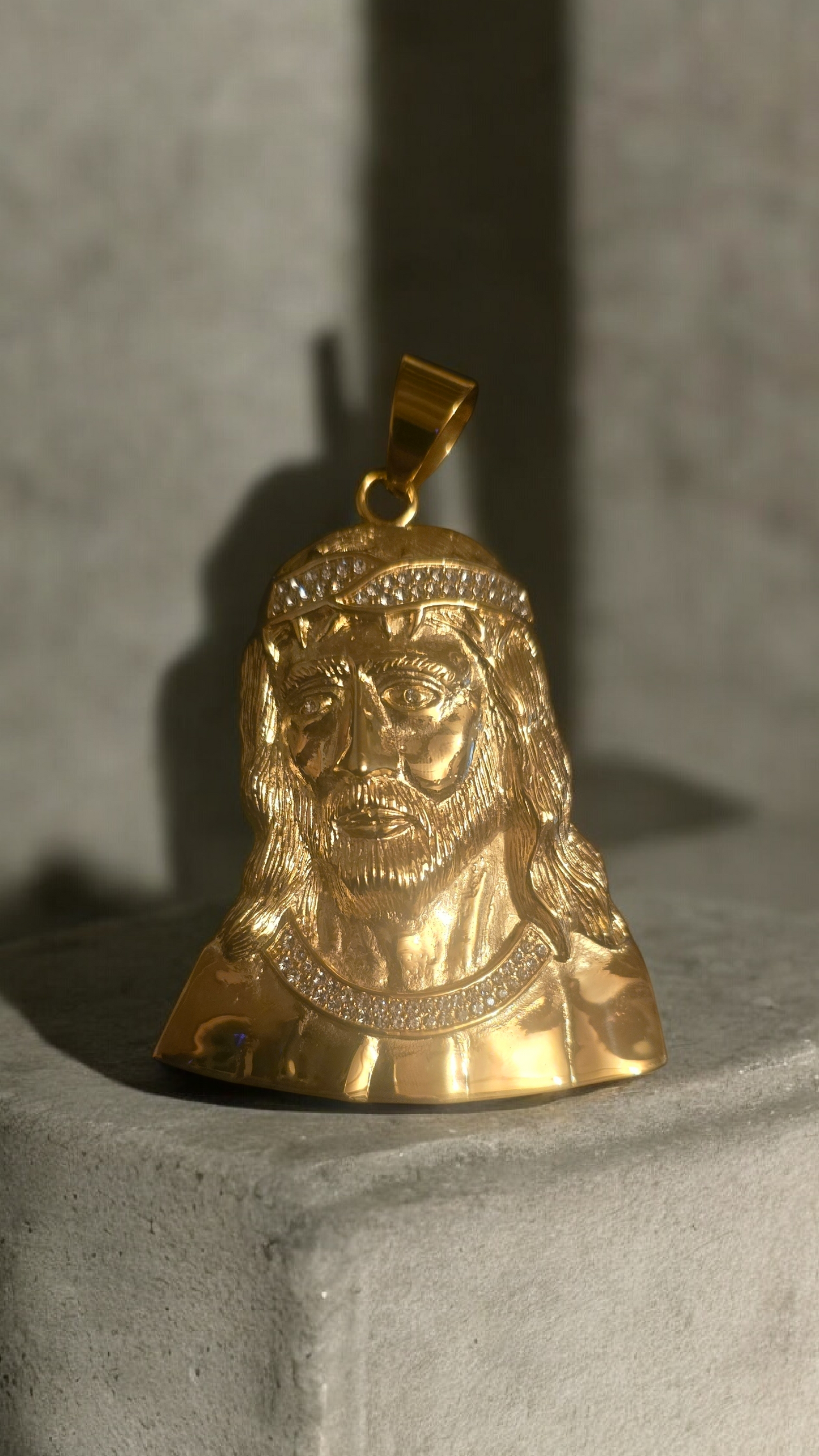 Tête  de christ XXL