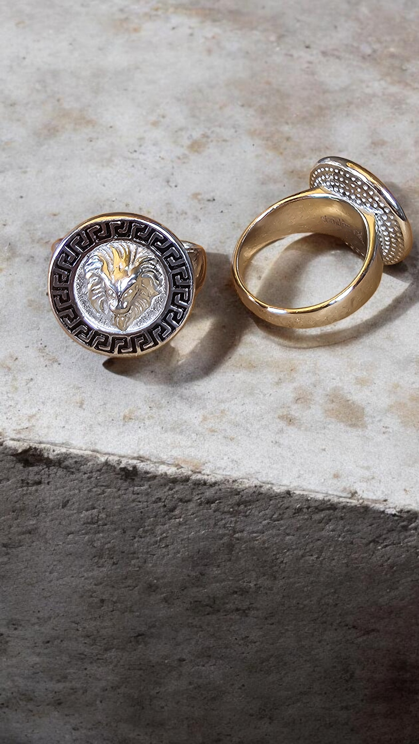 bague lion