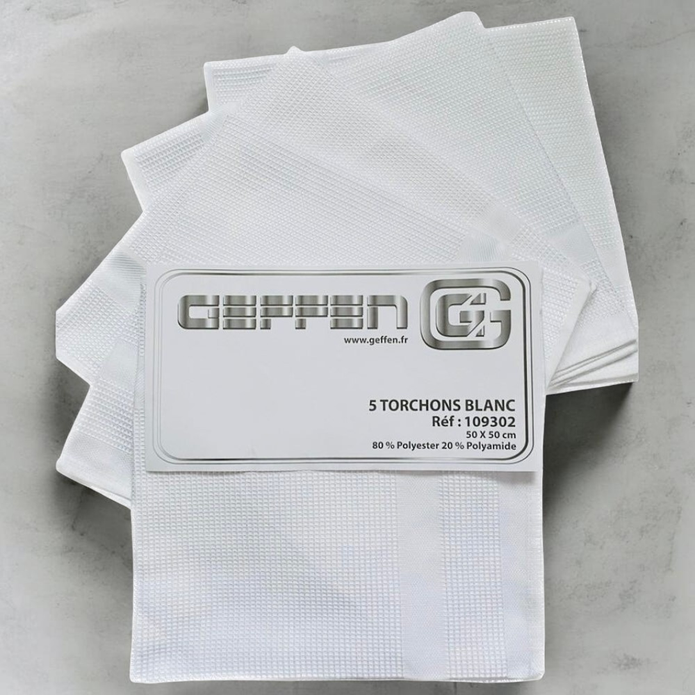 Chiffon  geffen lot de 5