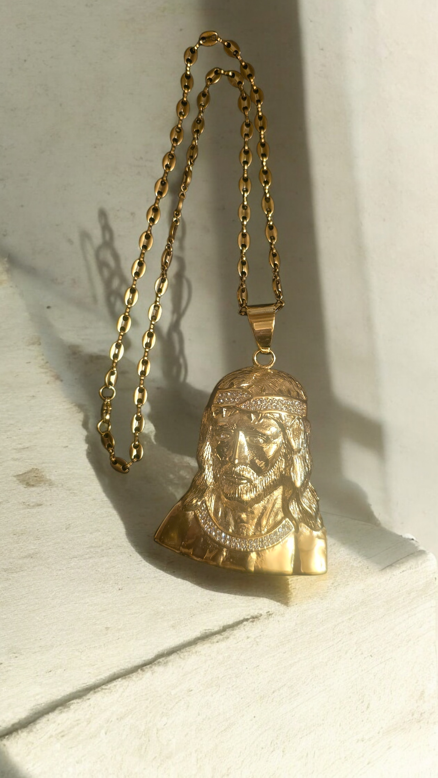 Tête  de christ XXL
