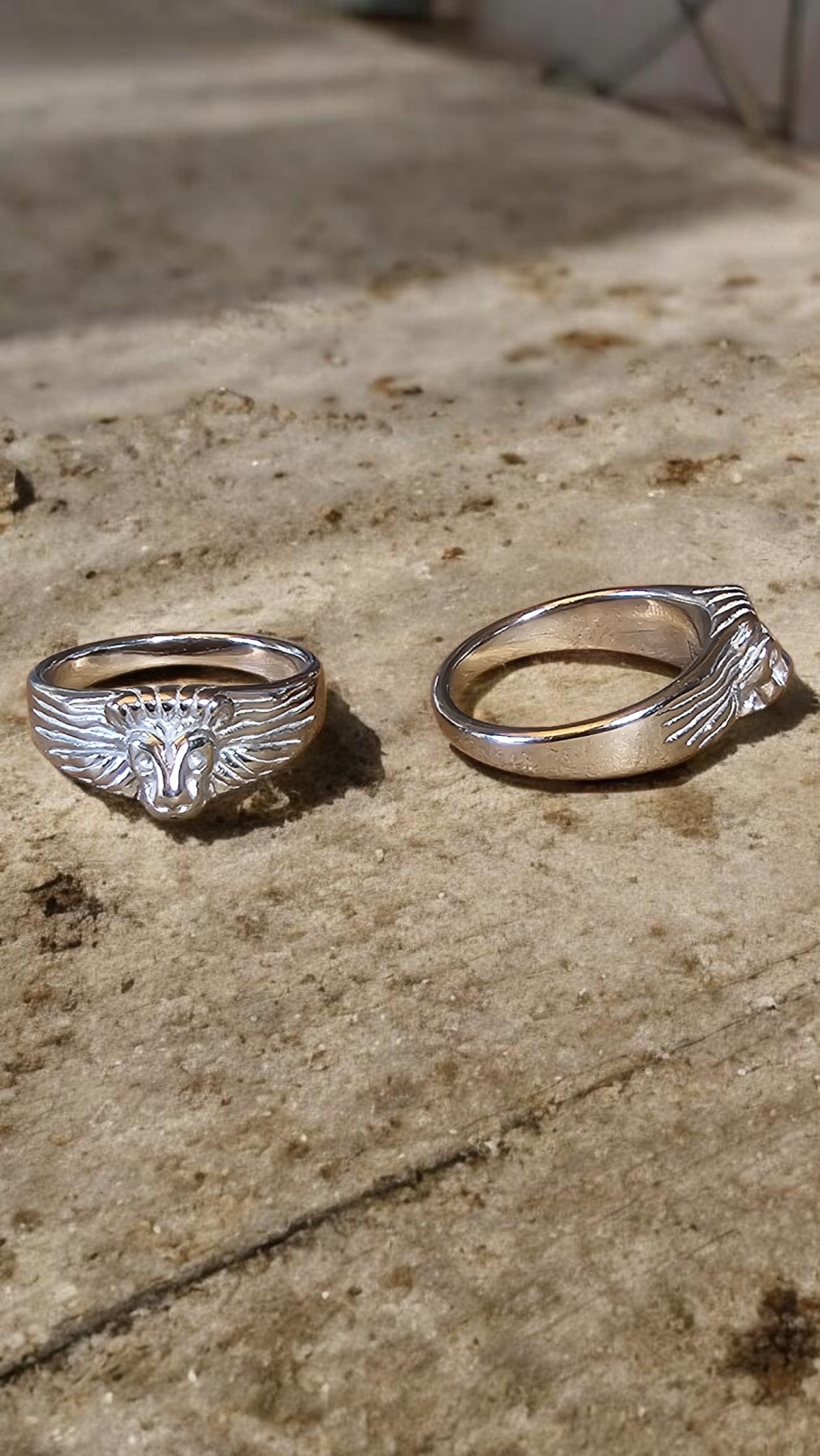 bague lion