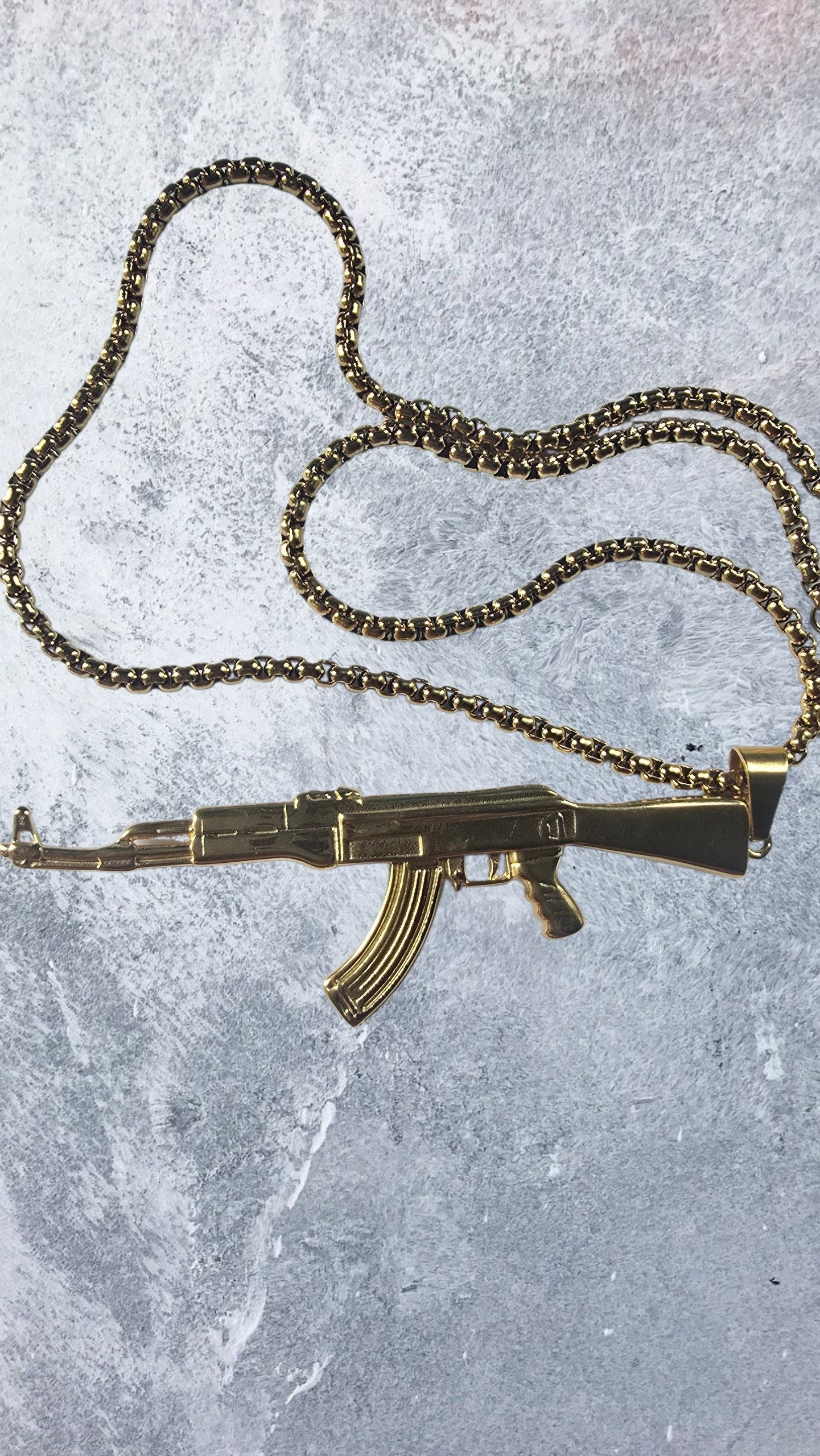 Pendentif ak47  XXL