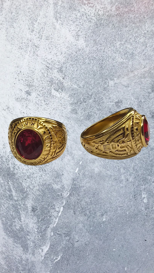 Bague universitaire  united stages army