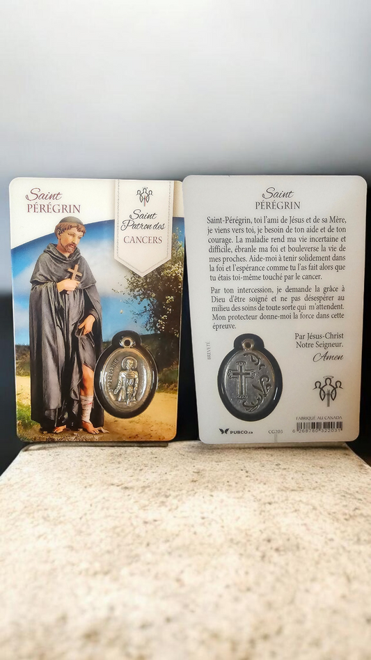 Médaille  saint pérégrin