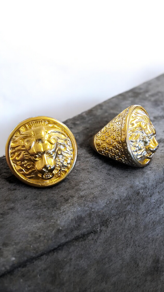bague lion