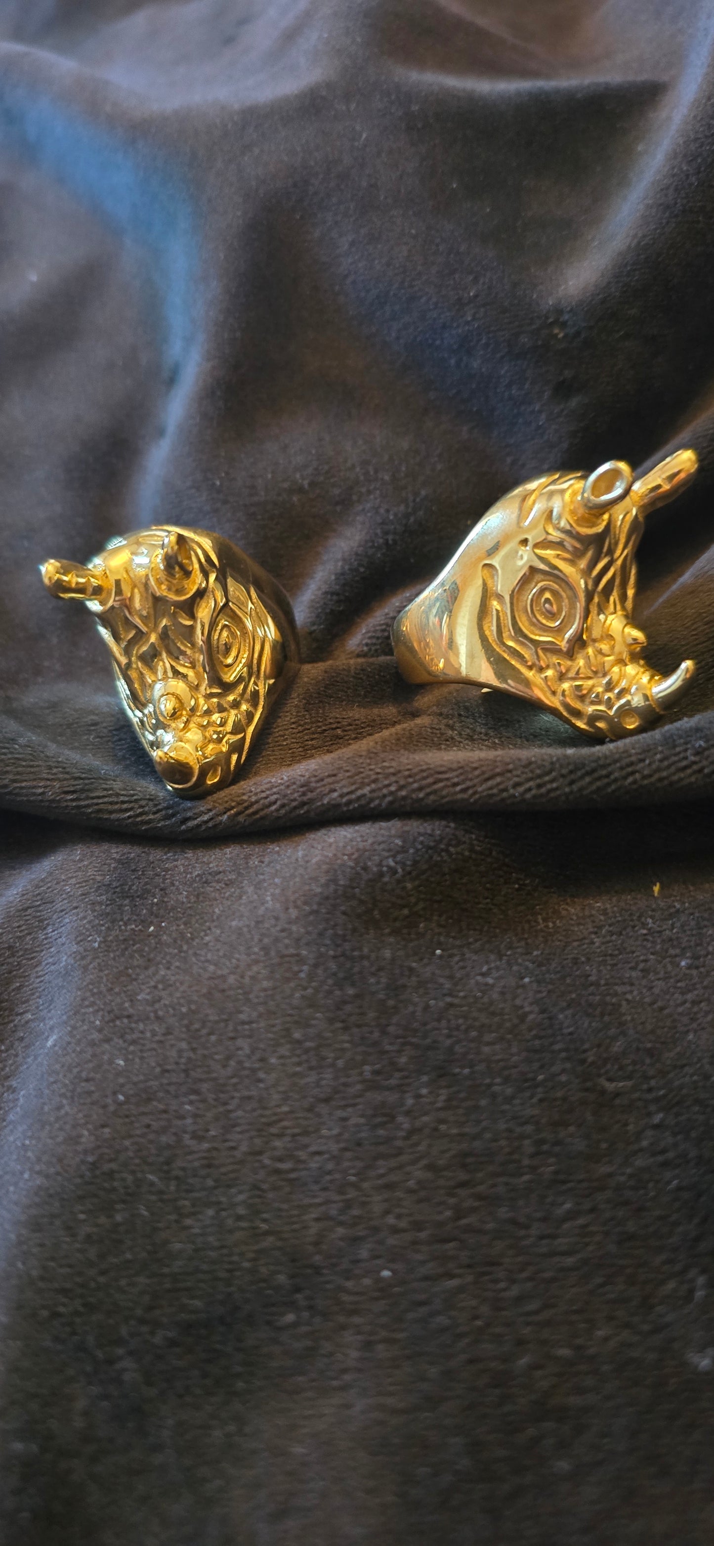 Bague rhinocéros