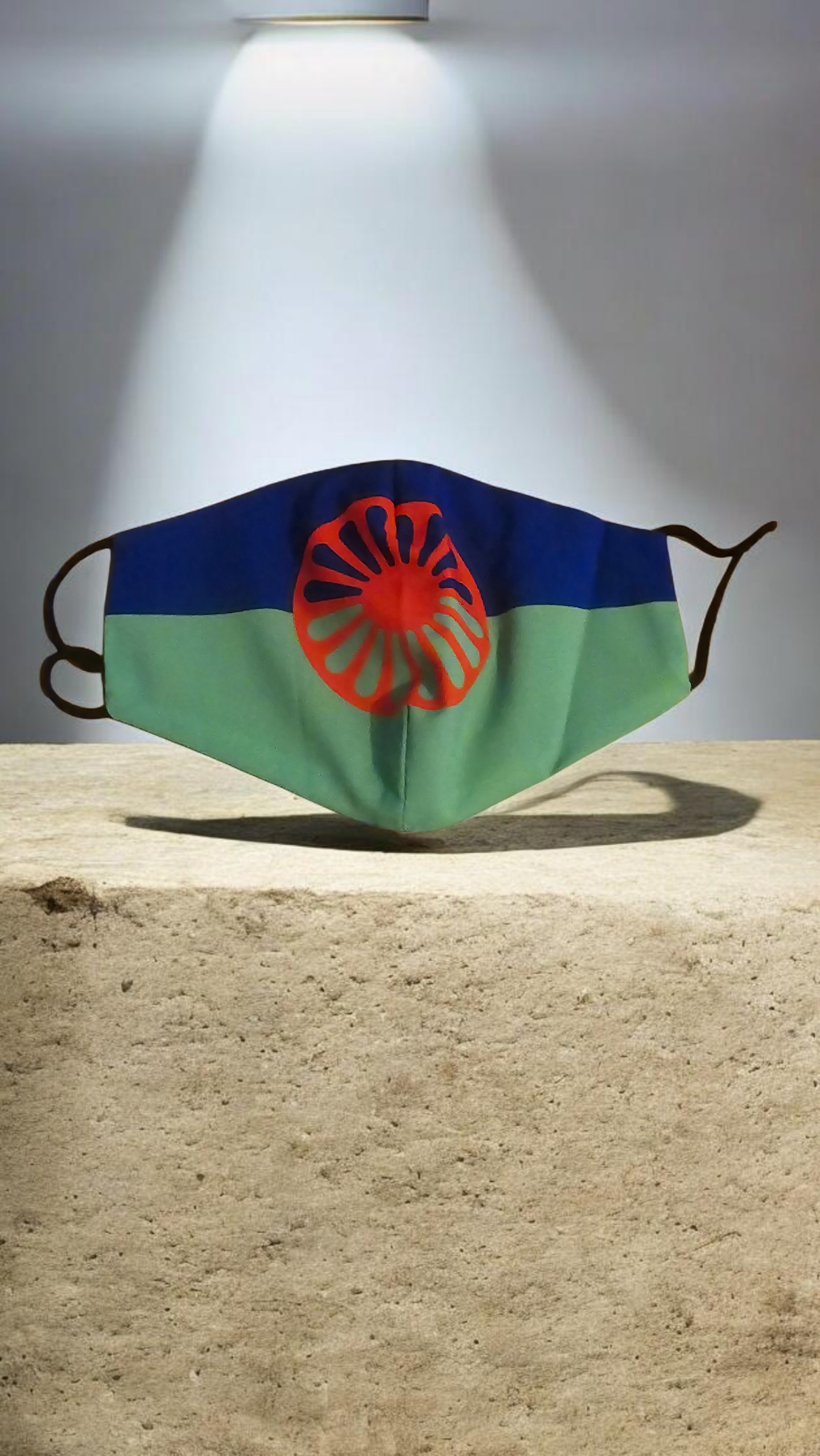 Masque  drapeau voyageur