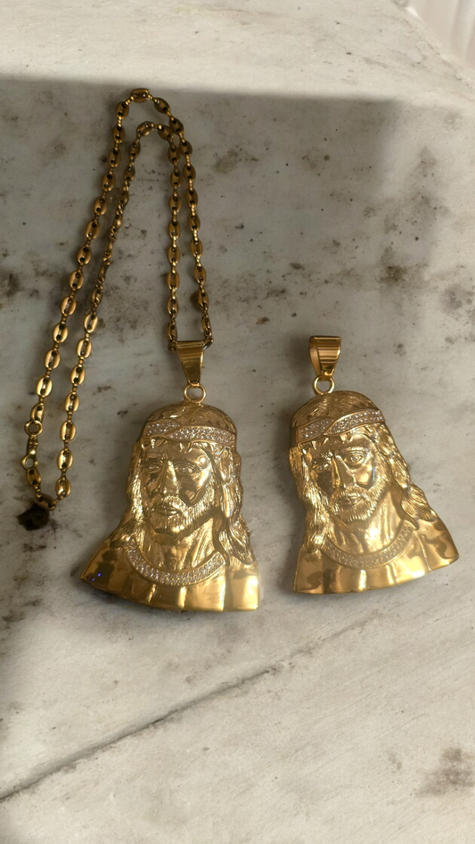 Tête  de christ XXL