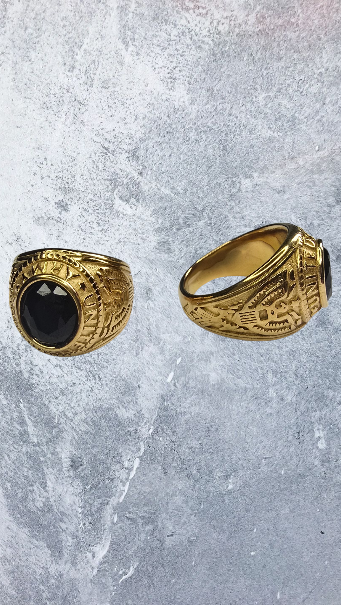 Bague universitaire  united stages army